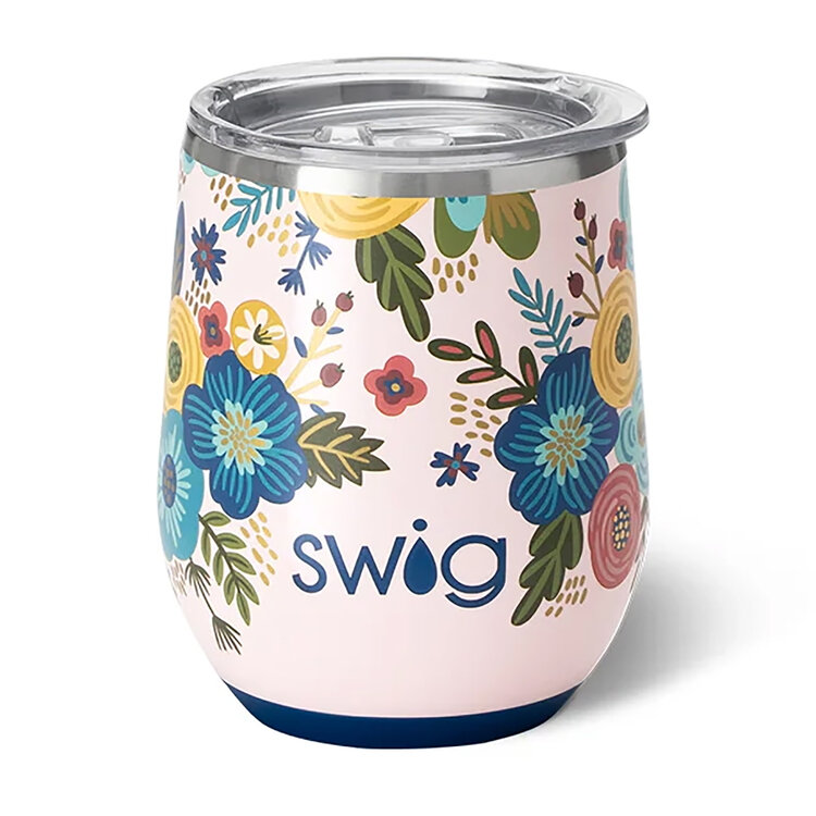 Swig Bella Rosa Stemless Wine Cup (12oz)