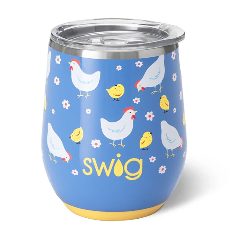 Swig Chicks Dig It Stemless Wine Cup (12oz)