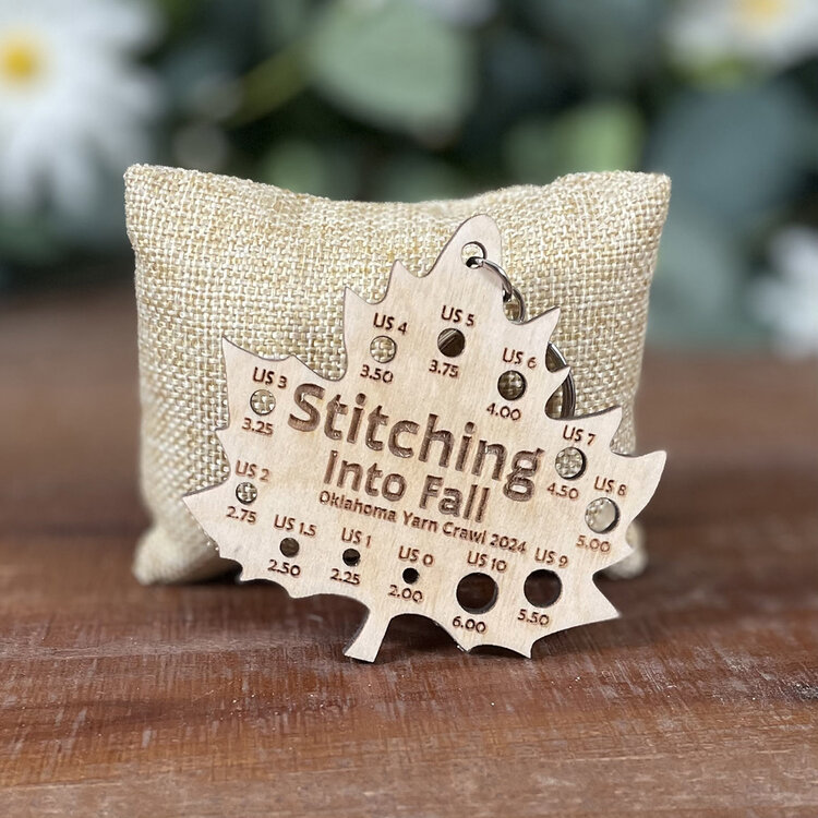 Oklahoma Yarn Crawl Needle Gauge