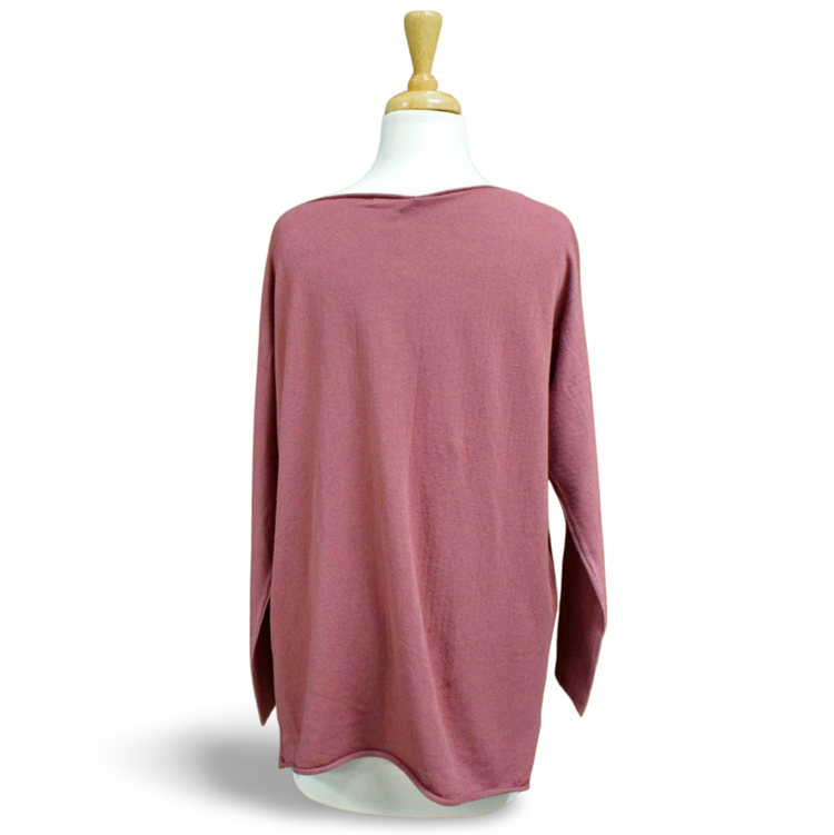 Tempo Paris V-Neck Sweater (Merlot)