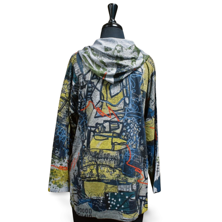 Inoah Sun City Hooded Pullover