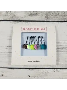 Katrinkles Tiny Acrylic Cast On Stitch Marker Set