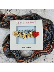 Katrinkles Yarn Chickens Stitch Marker Set