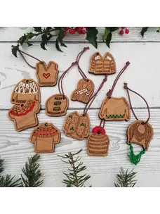 Katrinkles 12 Days of Stitchable Ornaments Kit