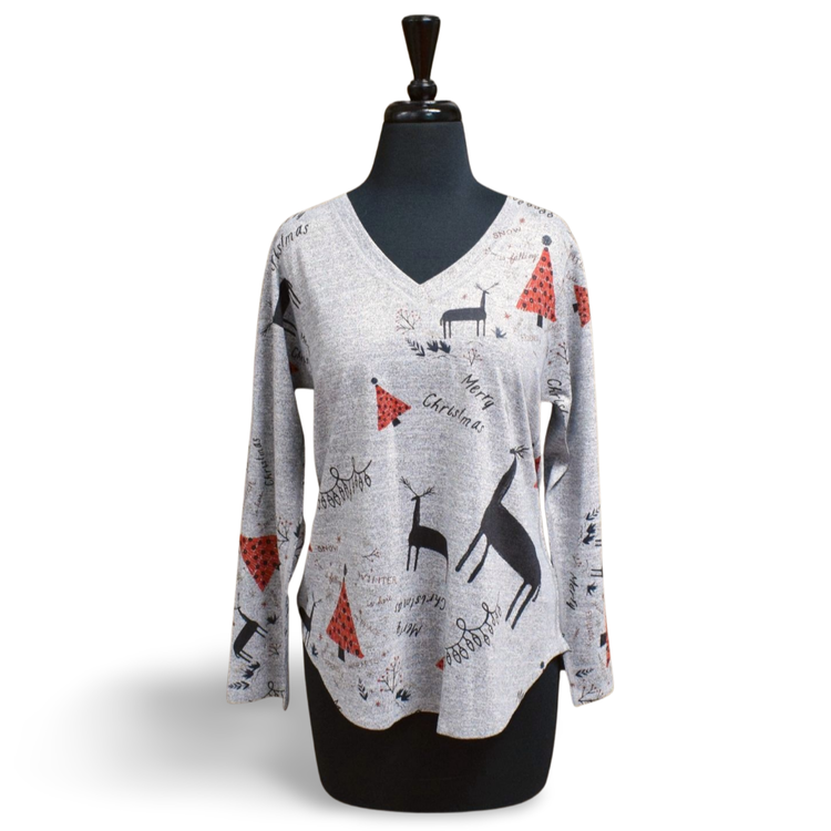 Inoah Merry Christmas Top