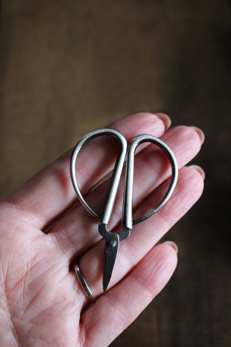 NNK Press Mini Bonsai Snips (Antique Silver)