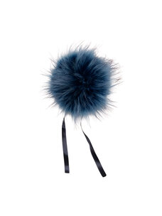 Ikigai Fiber Faux Fur Pom Pom (Denim)