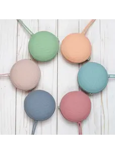 Fox & Pine Stitches Round Storage Pouch