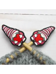 Fox & Pine Stitches Heart Hugging Gnome Stitch Stoppers