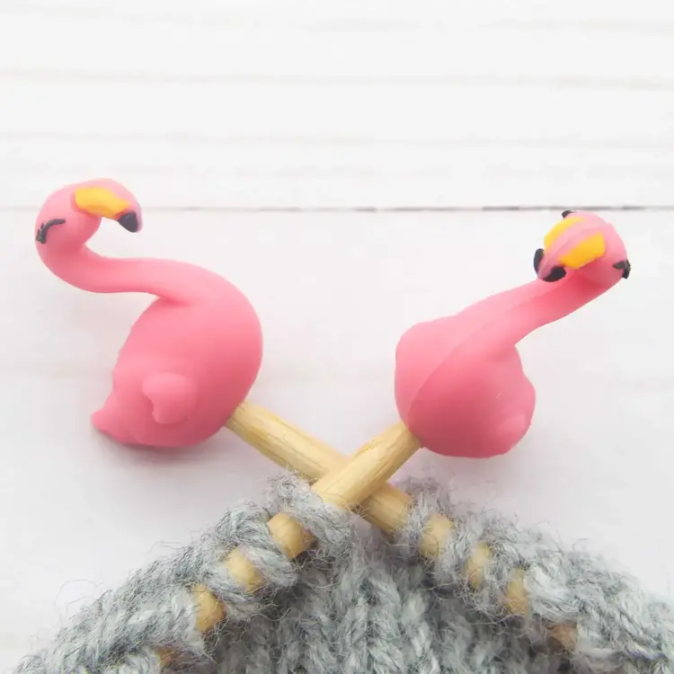 Fox & Pine Stitches Little Flamingo Stitch Stoppers