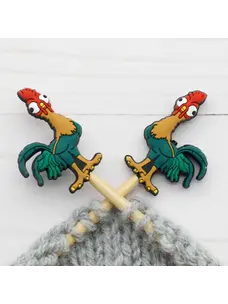 Fox & Pine Stitches Rooster Stitch Stoppers