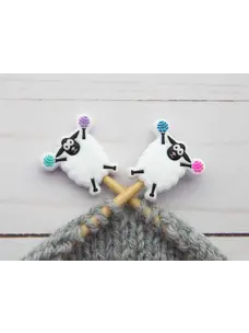 Fox & Pine Stitches Cheerful Sheep Stitch Stoppers