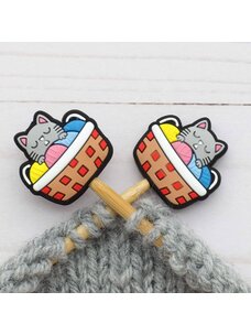 Fox & Pine Stitches Knitty Kitty Stitch Stoppers