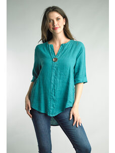 Tempo Paris Teal Tunic