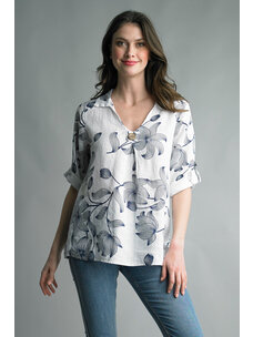 Tempo Paris Floral Printed Tunic