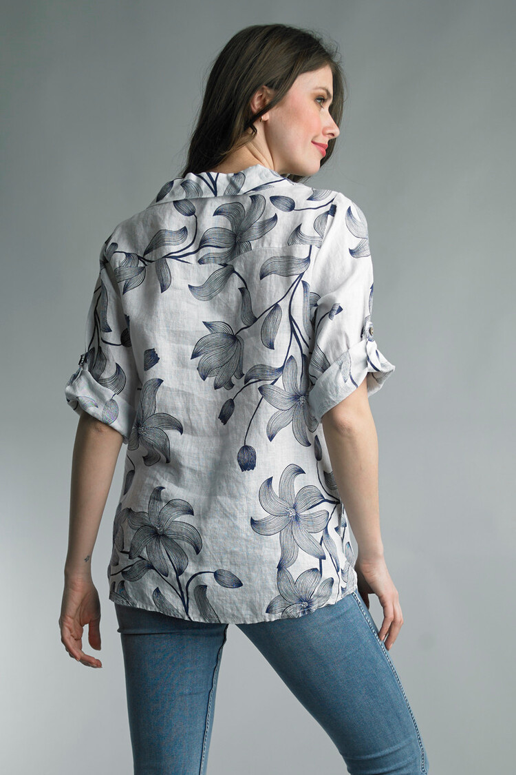 Tempo Paris Floral Printed Tunic