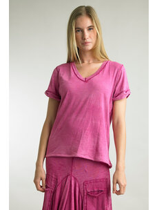 Tempo Paris Basic Tee (Magenta)