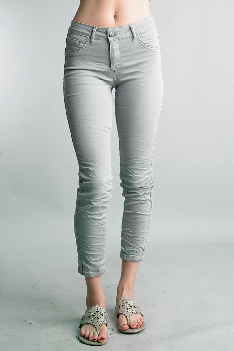 Tempo Paris Plaid Reversible Pants (Gray)