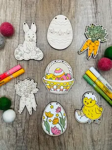 Woodsy Craft Co. Easter DIY Craft Kit
