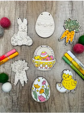 Woodsy Craft Co. Easter DIY Craft Kit