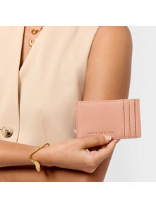 Katie Loxton Laila Slim Cardholder (Peony Blush)
