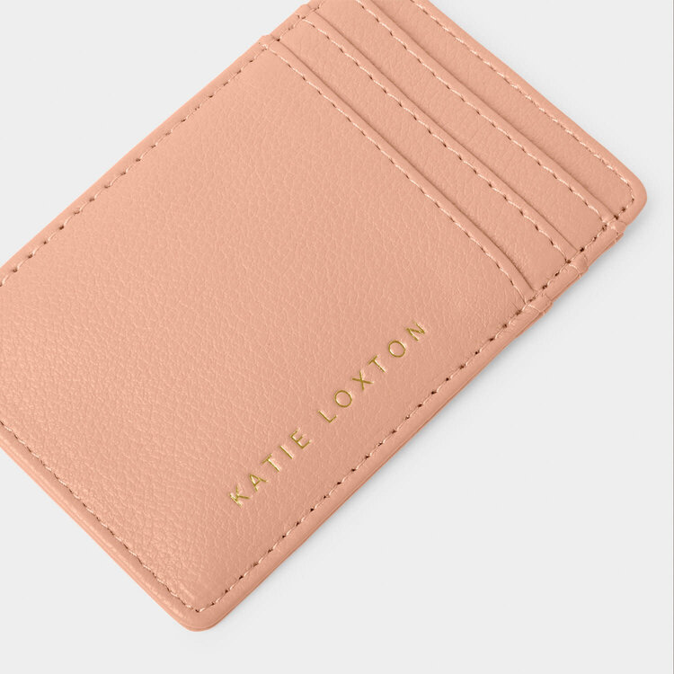 Katie Loxton Laila Slim Cardholder (Peony Blush)