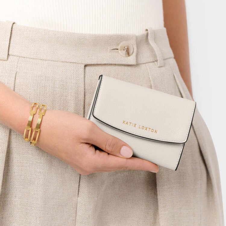 Katie Loxton Marni Wallet (Off White)