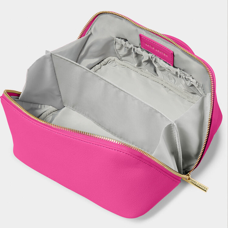 Katie Loxton Medium Make Up Bag (Magenta)
