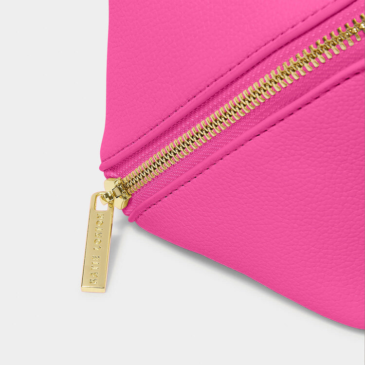 Katie Loxton Medium Make Up Bag (Magenta)