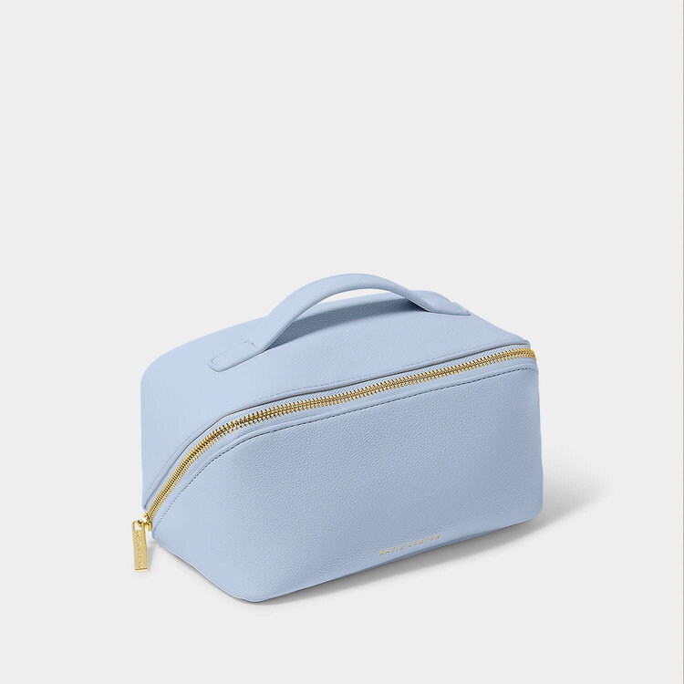 Katie Loxton Medium Make Up Bag (Aura Blue)