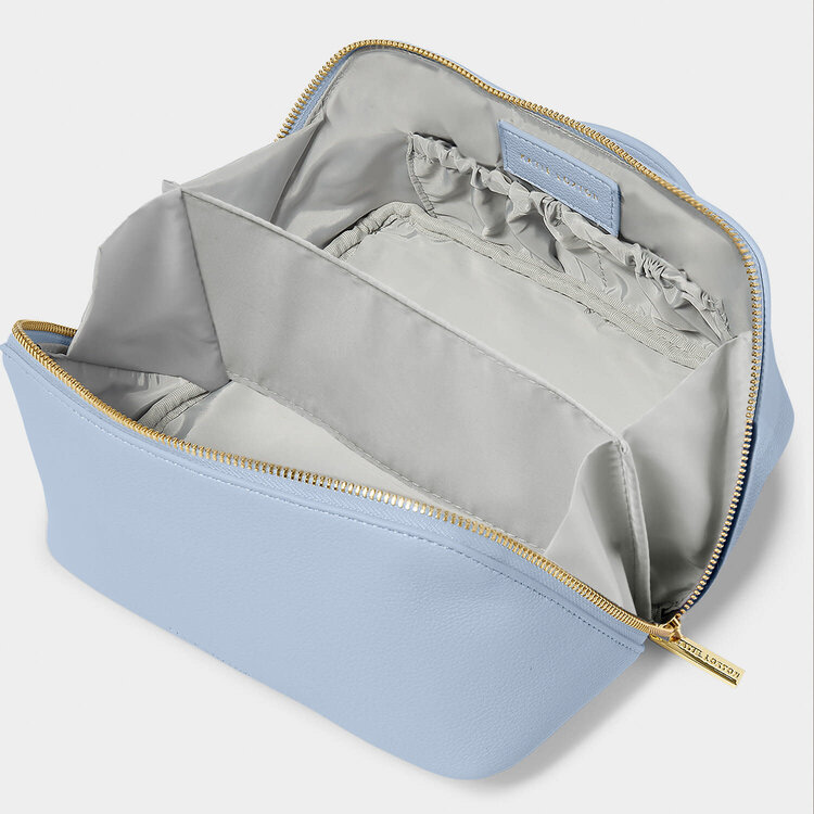 Katie Loxton Medium Make Up Bag (Aura Blue)