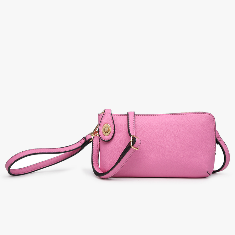 Jen & Co. Kendall Crossbody (Bubblegum)
