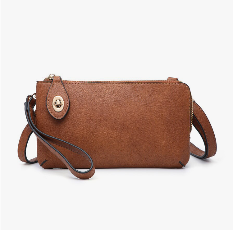 Jen & Co. Kendall Crossbody (Brown)