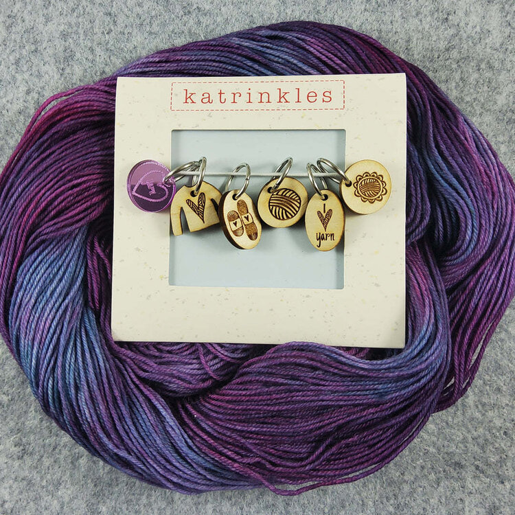 Katrinkles LYS Day Stitch Marker Set