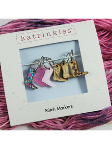 Katrinkles Cowboy Boot Stitch Markers