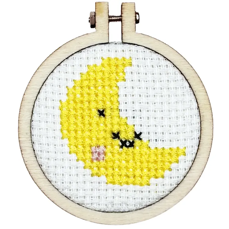 The Crafty Kit Company 'Love You to the Moon and Back' Mini Matchbox Cross Stitch Kit