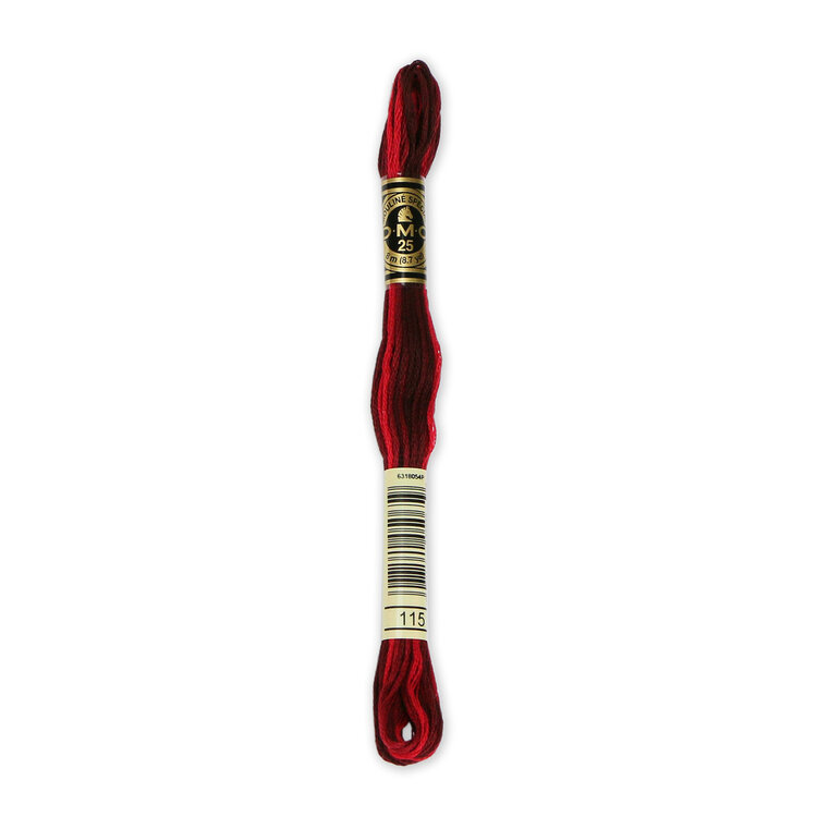 DMC Embroidery Floss 115 (Opera Red Ombre)