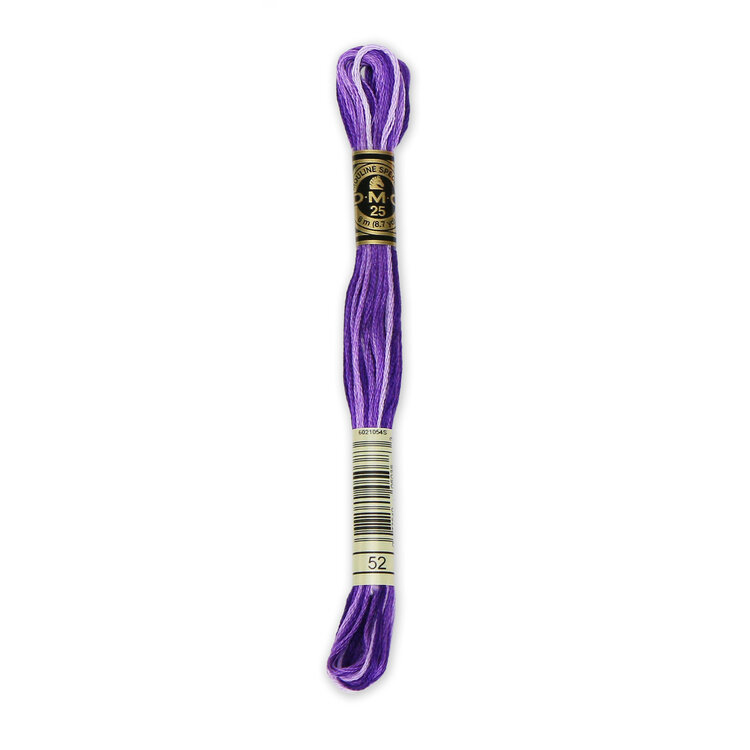DMC Embroidery Floss 52 (Violet Perfume Ombre)