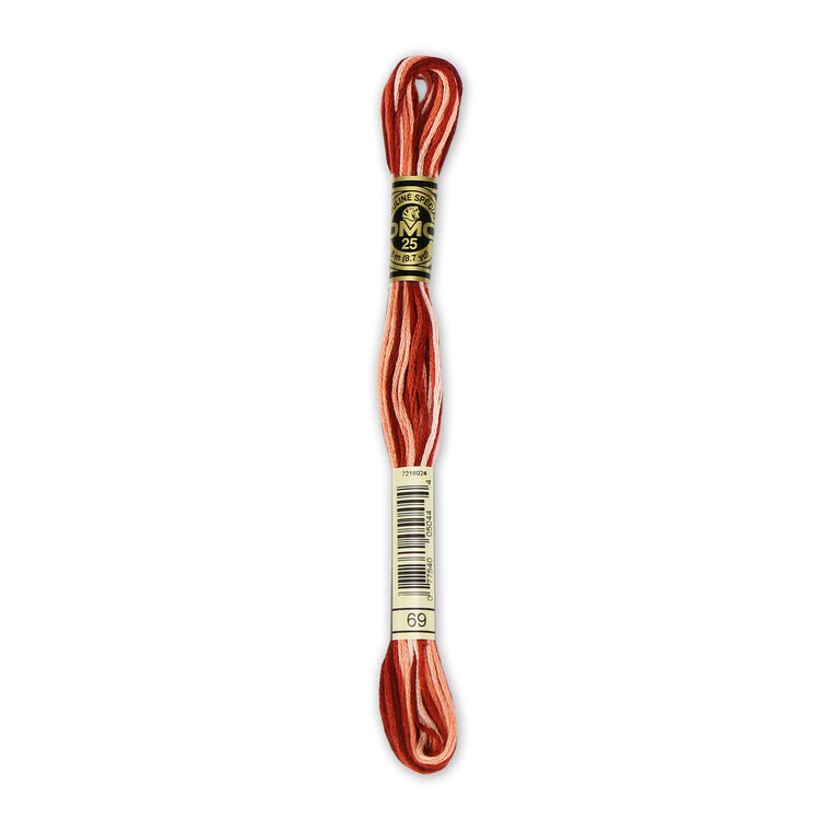 DMC Embroidery Floss 69 (Mahogany Ombre)