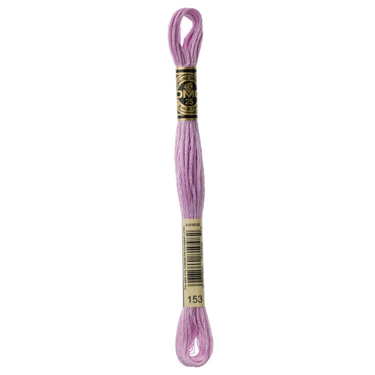 DMC Embroidery Floss 153 (Pink Lilac)