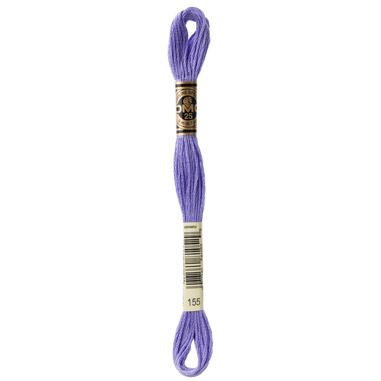 DMC Embroidery Floss 155 (Metallic Mauve)