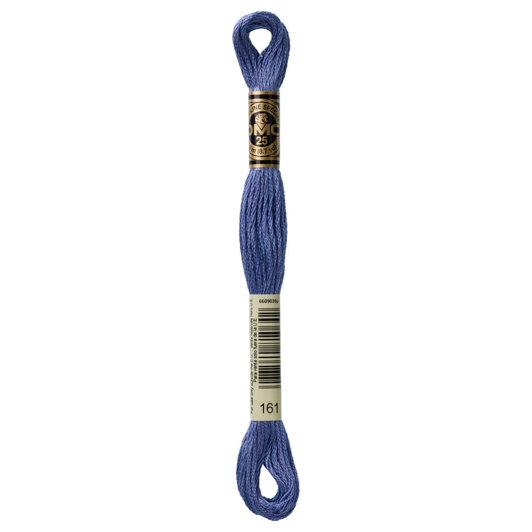 DMC Embroidery Floss 161 (Blue Ash)