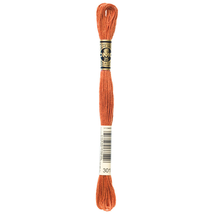 DMC Embroidery Floss 301 (Metallic Squirrel)