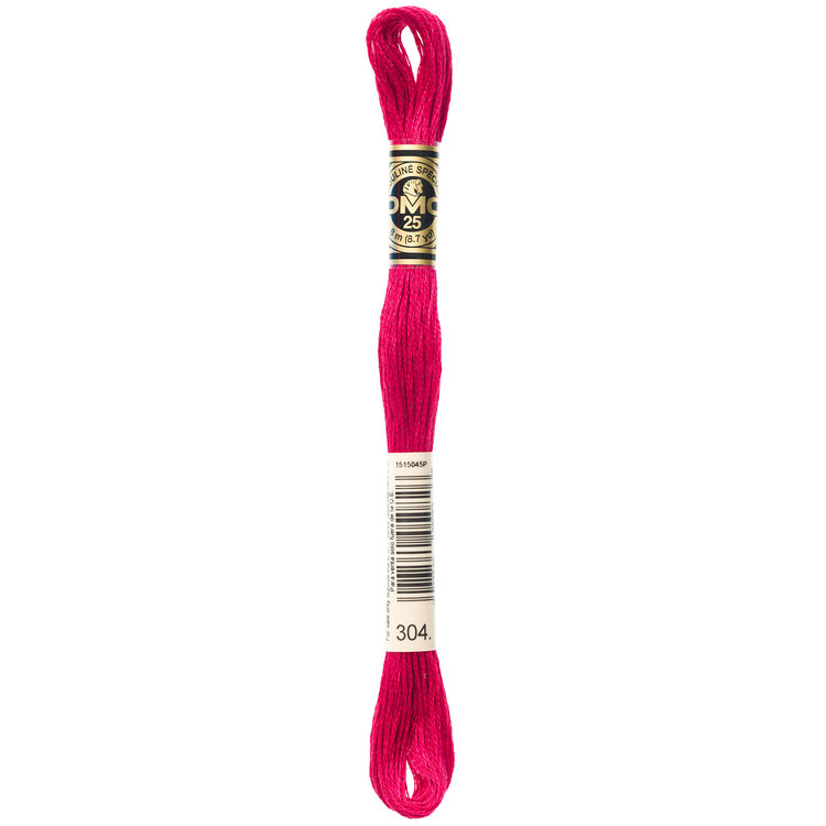 DMC Embroidery Floss 304 (Chinese Lacquer)