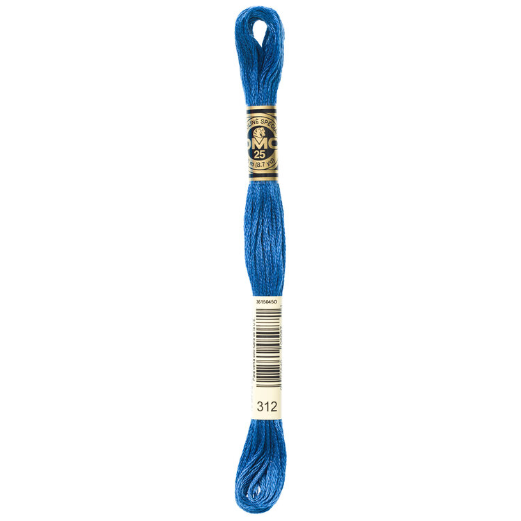 DMC Embroidery Floss 312 (Midnight Blue)