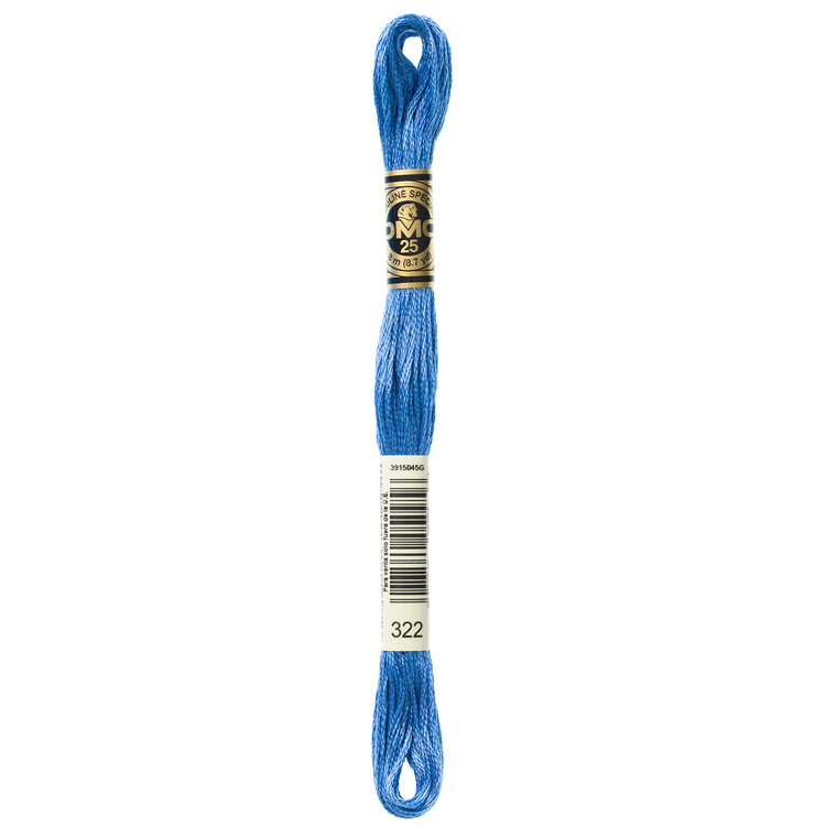 DMC Embroidery Floss 322 (Delft Blue)