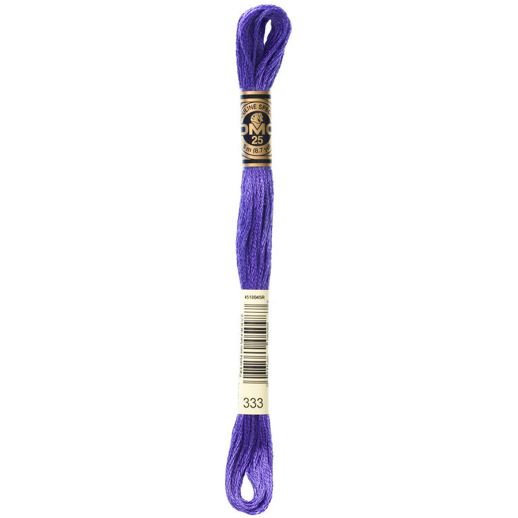DMC Embroidery Floss 333 (Violet Blue)