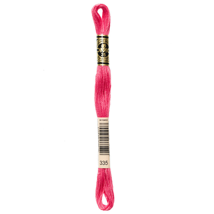 DMC Embroidery Floss 335 (Dark Pink)