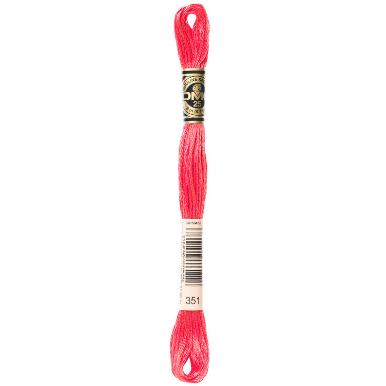 DMC Embroidery Floss 351 (Coral)