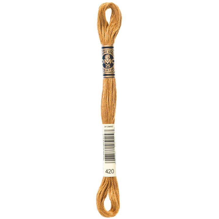 DMC Embroidery Floss 420 (Hazelnut)